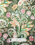 Export-ready flower position printed fabric in rolls