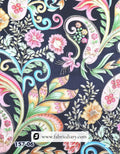 Close-up of position-printed motifs made for fashion brands