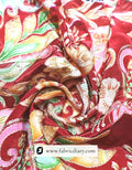 Bulk floral fabric in fashion-forward colors ready for dispatch
