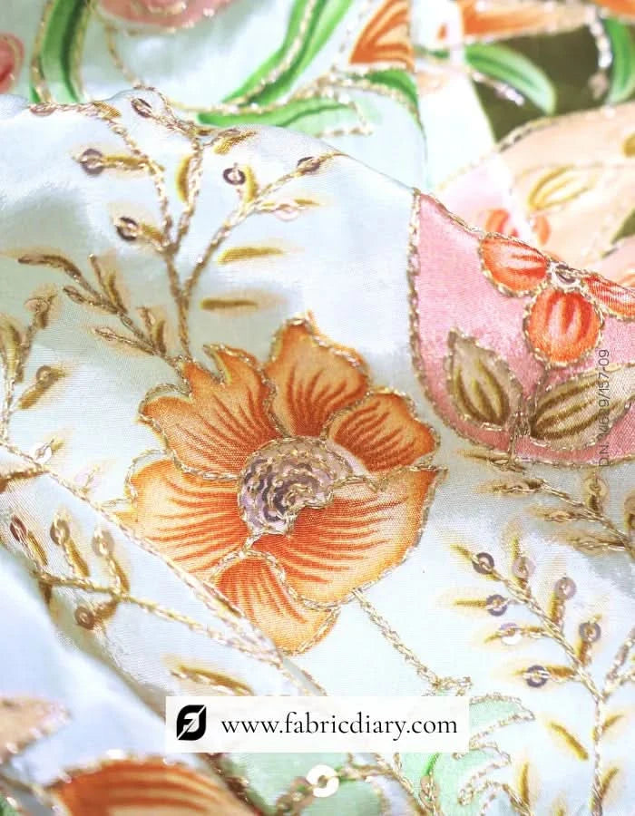 Best-selling position printed fabric unrolled for showcase