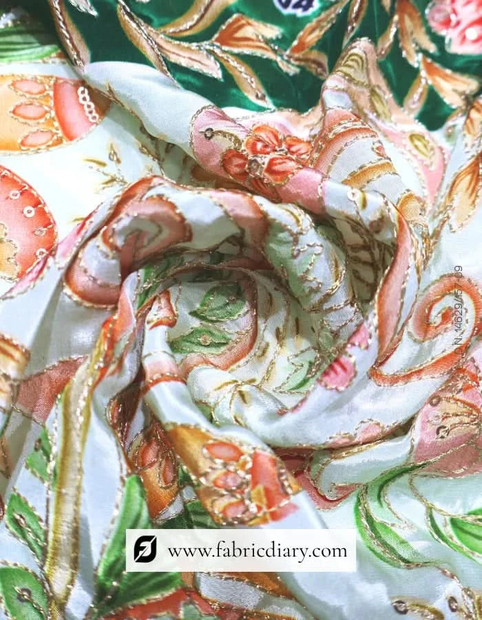 Fabric bolt tagged “best seller” for ready orders