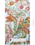 Customer-favorite printed fabric displayed with rating tag