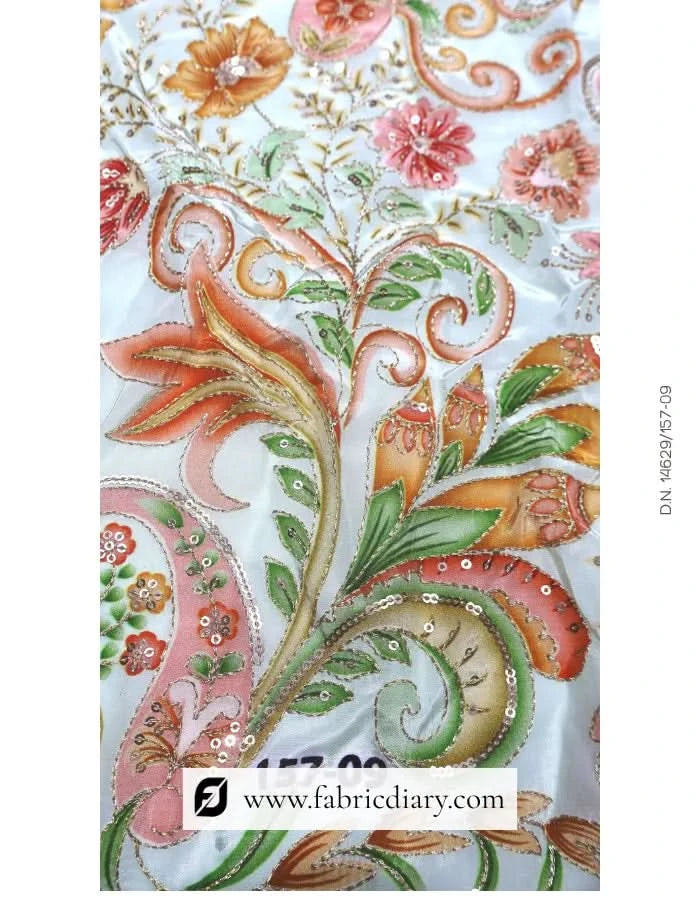 Customer-favorite printed fabric displayed with rating tag