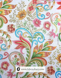Fast delivery cotton embroidered fabric – premium stock Karnataka
