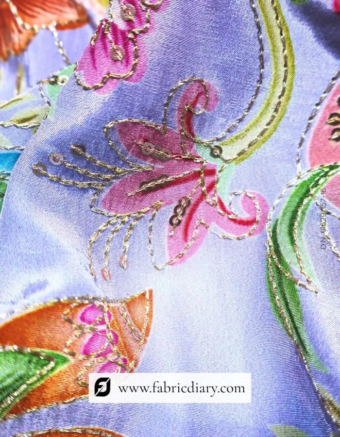 Luxurious designer print fabric for trending collections – UK fashion week