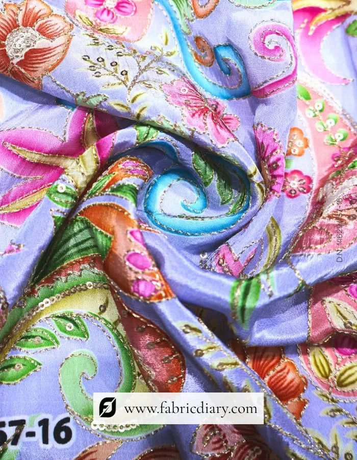 Trending embroidery fabric for bridal couture – Mumbai to Paris