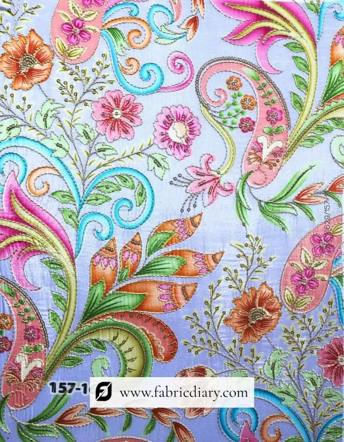 Linen floral print fabric for women's fashion – Spain wholesale buyers
