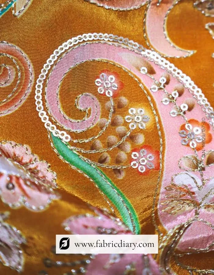Buy limited embroidered fabric for wedding designers – Uttar Pradesh