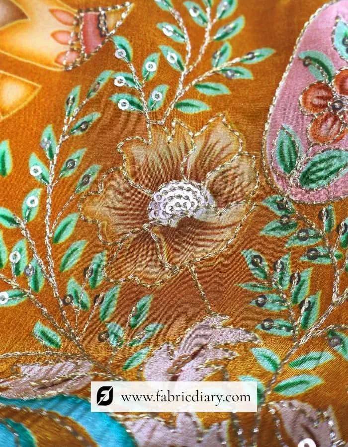 Designer print linen fabric for ladies garments – Mizoram bulk orders