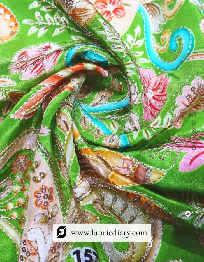 Buy trendy printed fabric online – US bridal & partywear
