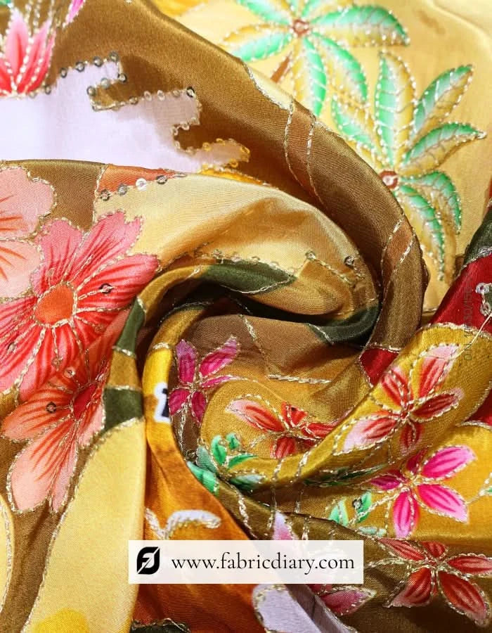 Olive Fashion fabric for boutiques, Designer approved fabric & Online fabric