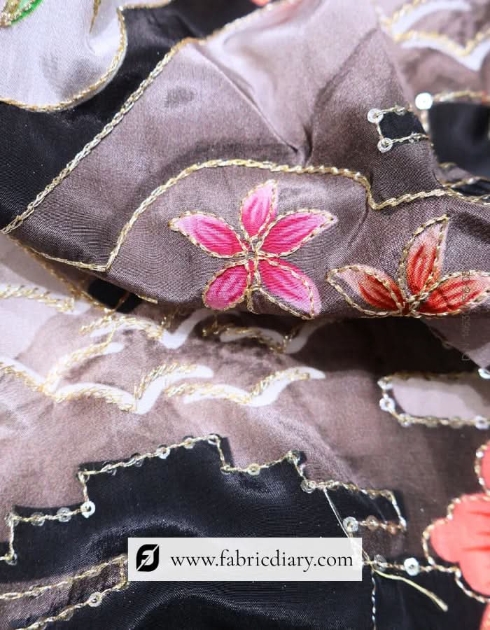 Gray Plain and printed fabric, Export quality fabric & Panel printed fabric