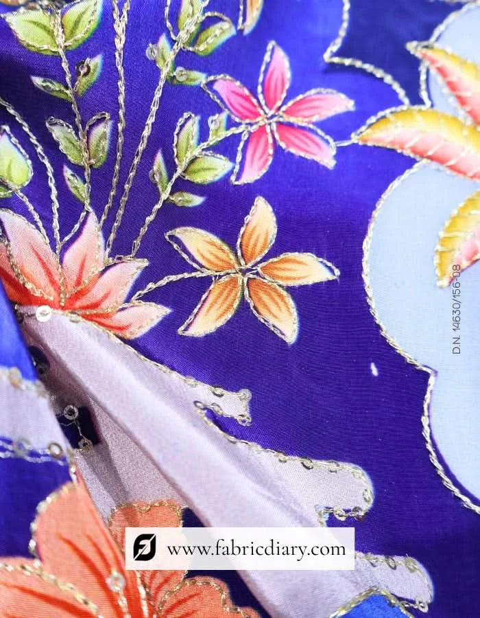 Pink Designer approved fabric, Plain and printed fabric & Luxury ethnic fabric