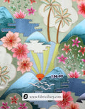 Purple Wholesale fabric online, Panel printed fabric & Embroidery fabric online
