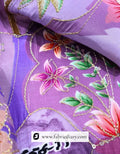 Light Olive Digital Border Fabric for Italy