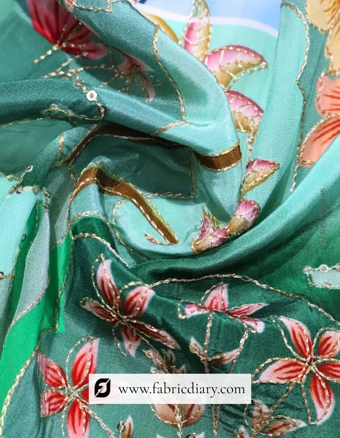 Magenta Buy designer fabric, Bridal fabric bulk & Printed fabric for dresses