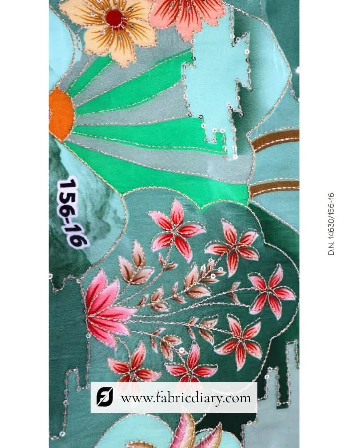 Magenta Online fabric, Bulk embroidery fabric India & Buy designer fabric