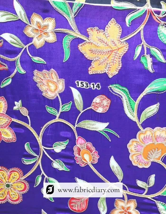  Fabric Diary exclusive floral position print for Kerala