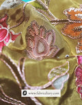  Boutique-style garment from grey-brown position print