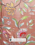  Red floral fabric styled into traditional kurta