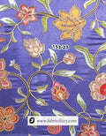  Brown Floral Position Print – West Bengal