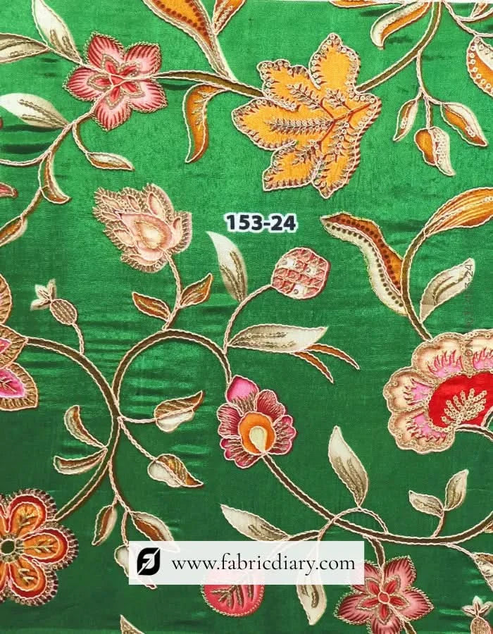  Brown floral fabric styled for Durga Puja outfits