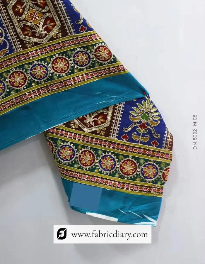 Exporter embroidery fabric inspired by Rohit Bal and Elie Saab