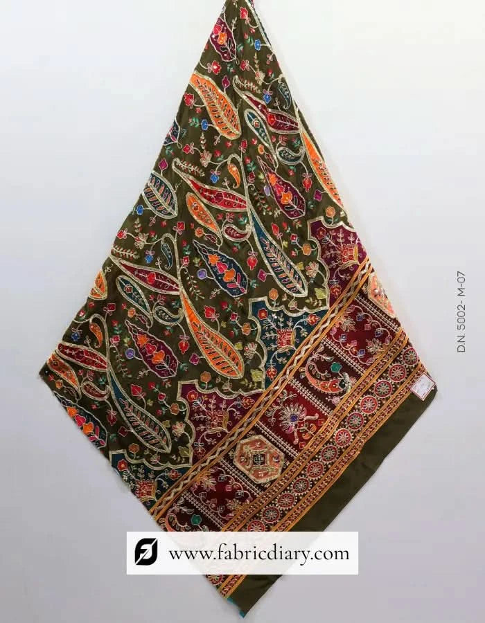 Bulk rate embroidery fabric inspired by Manish Malhotra and Issey Miyake