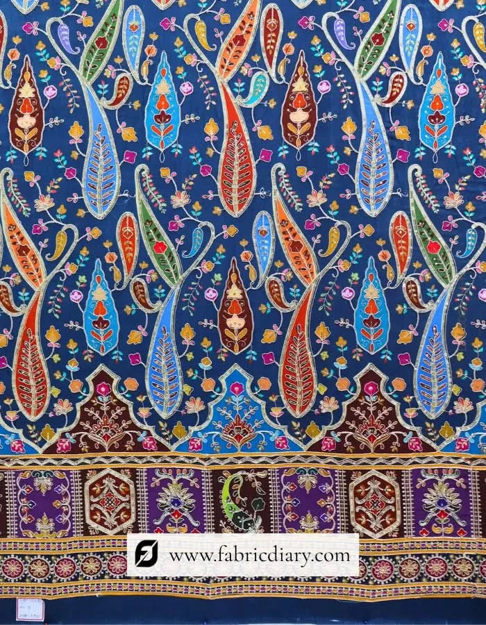 Buy online embroidery fabric inspired by Masaba Gupta and Tom Ford
