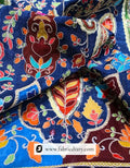 Deep Magenta Position Print Fabric for Brazil’s High-End Ethnic Designers