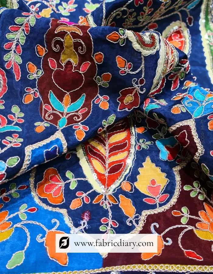 Deep Magenta Position Print Fabric for Brazil’s High-End Ethnic Designers