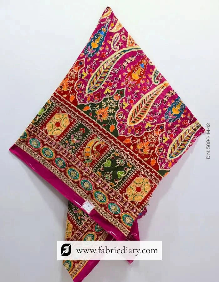  Online fabric embroidery fabric inspired by Rimple & Harpreet Narula and Donatella Versace