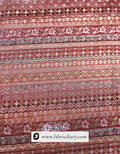 Bulk Manufacturer of Jacquard Printed Silk Fabric in Jodhpur
