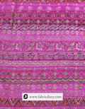 Fashion Boutique Hot Pink Dola Silk Fabric Bulk in Meerut