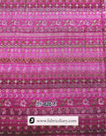Designer Jacquard Print Fabric for Export in Ranchi – Hot Pink Tone