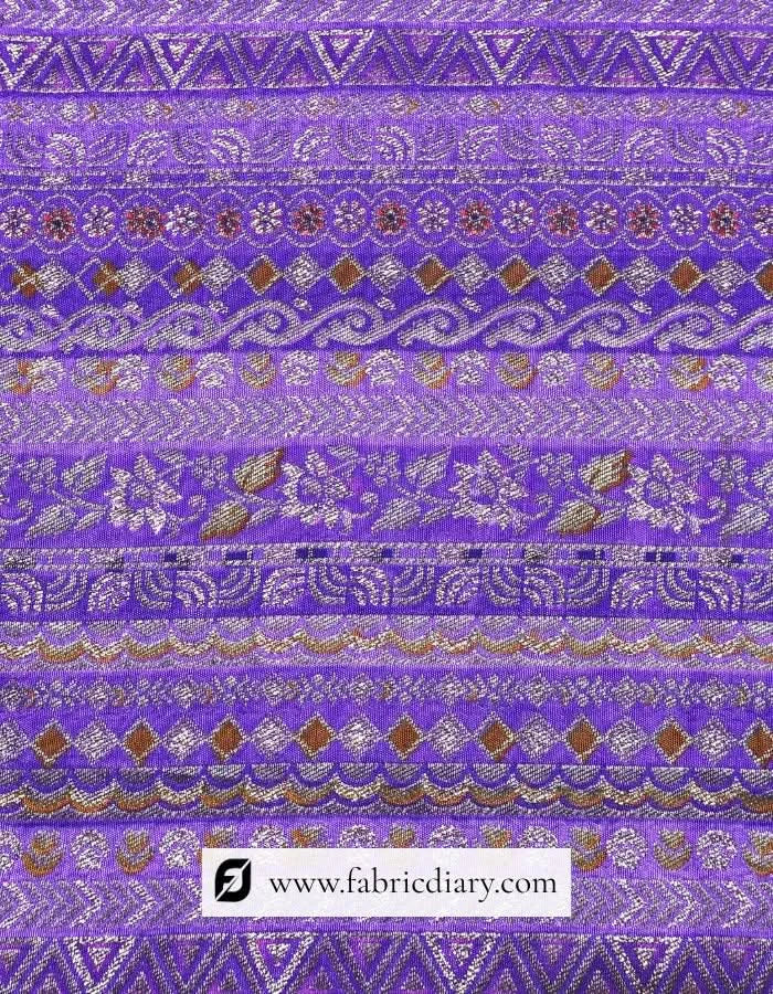 Fashion Designers' Choice: Purple Silk Fabric – Manufacturer in Rohtak