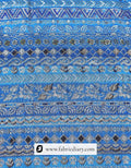 Manufacturer of Blue Jacquard Fabric for Fashion Use – Based in Siliguri