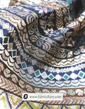 live Green Jacquard Silk Fabric for Menswear – Exported from Jammu