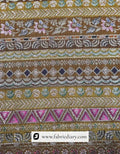 Export Quality Jacquard Fabric in Olive Green – Manufacturer in Agartala