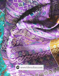 Manufacturer of Green Jacquard Fabric for Fashion Agencies in Rajahmundry