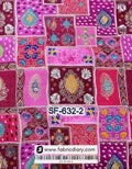 Buy Pink Position Print Jacquard Fabric Online