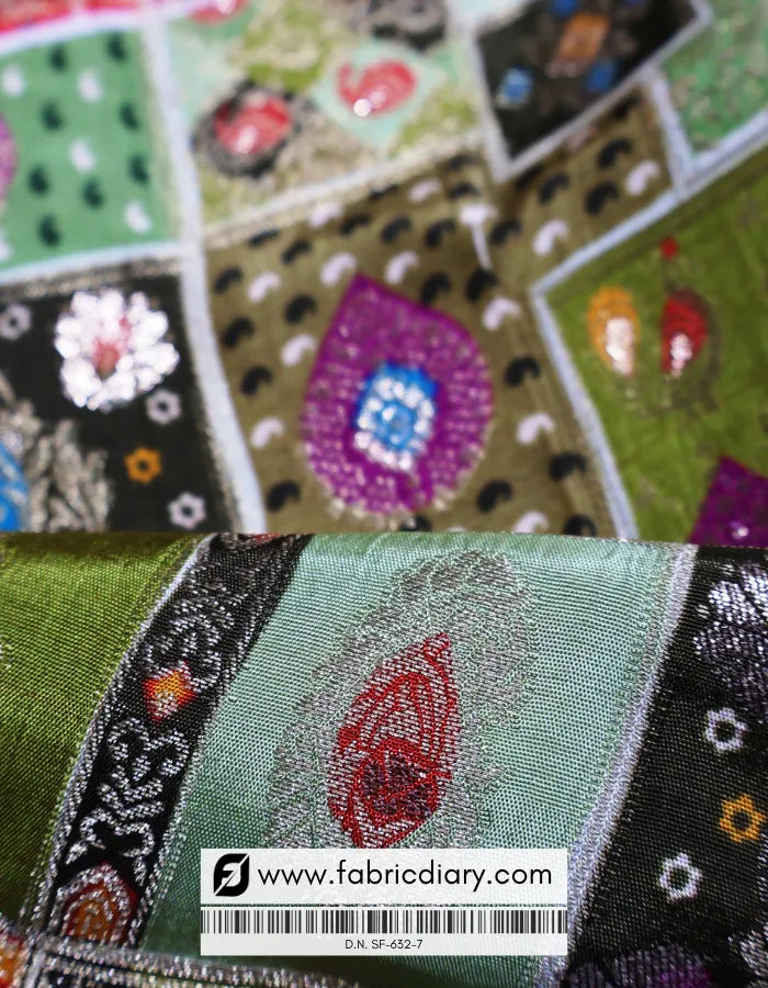 Light Green Position Print Jacquard Fabric for American Suits