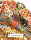 Mint Green Position Print Jacquard Fabric – Prince Style
