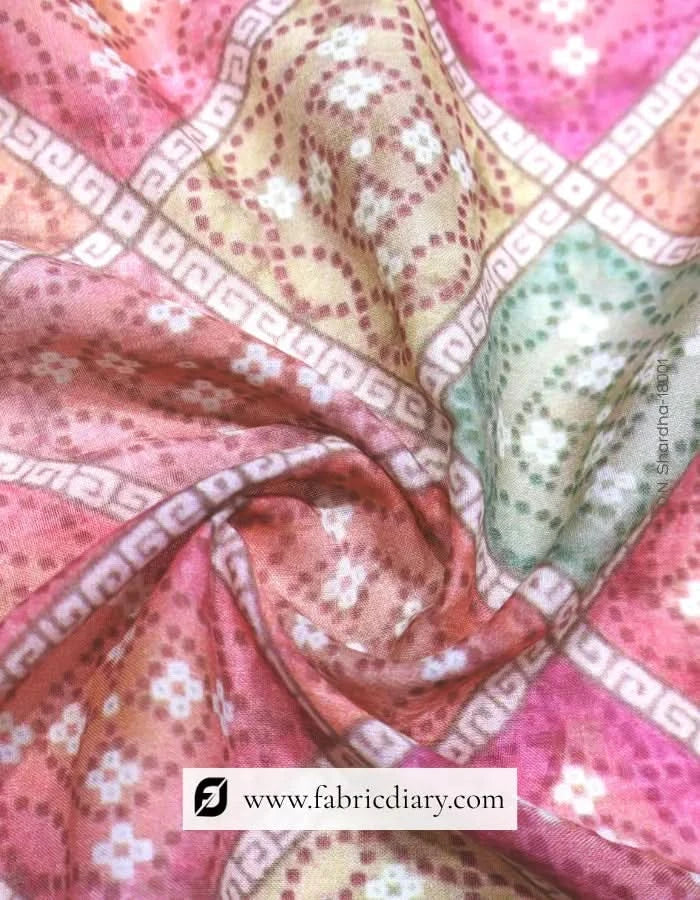 Cotton printed dress fabric manufacturer in Aligarh – Screen print styles
