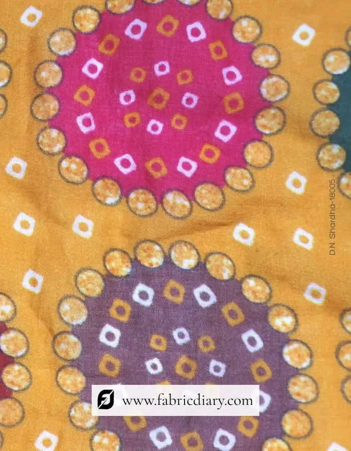Floral cotton print fabric manufacturer in Akola – Designer ethnic patterns