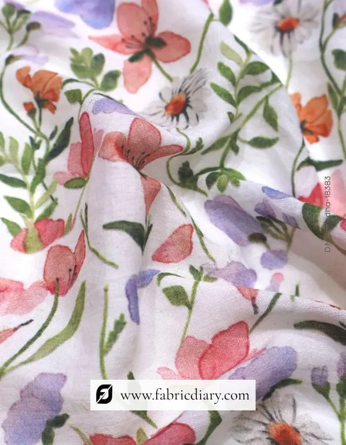 Designer cotton prints in Unnao – Printed fabric wholesaler India