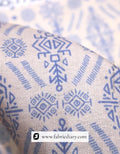 Printed poly linen fabric supplier in Morena
