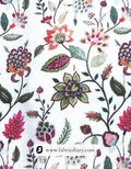Bulk shirt floral fabric from Korba