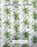 Printed block-style fabric in Firozabad