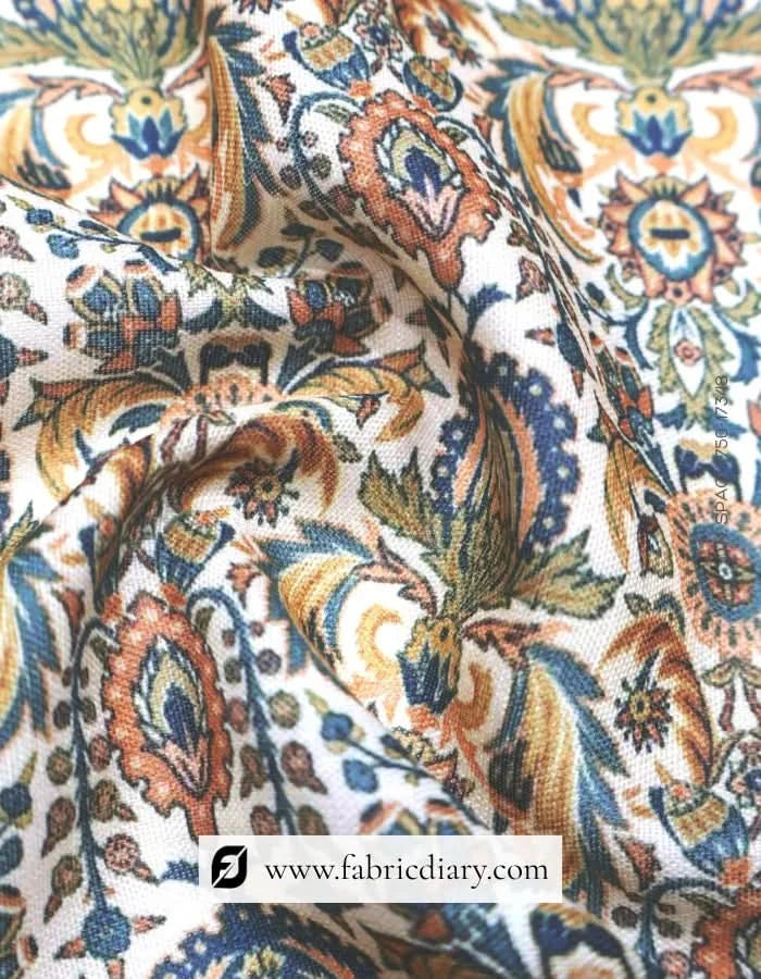 Ethnic motif printed fabric in Muzaffarpur wholesale